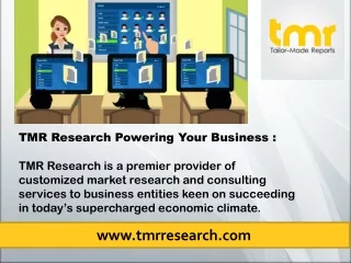 tmr research powering your business tmr research