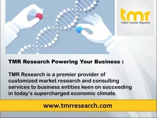 tmr research powering your business tmr research