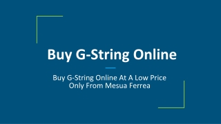 buy g string online