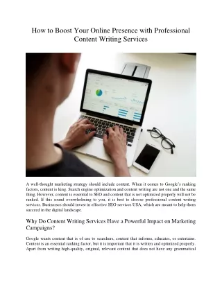 how to boost your online presence with
