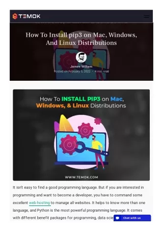how to install pip3 on mac windows and linux