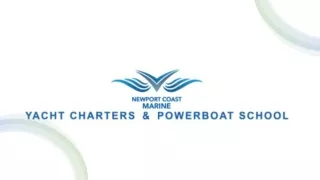 Newport Coast Marine Yacht Charters