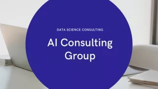 Advantage of Data Science Consulting
