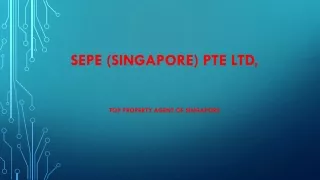 Top Property Agency in Singapore - SEPE