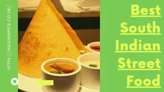 Best south Indian street food