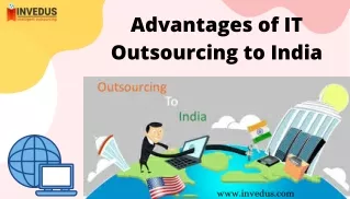 advantages of it outsourcing to india