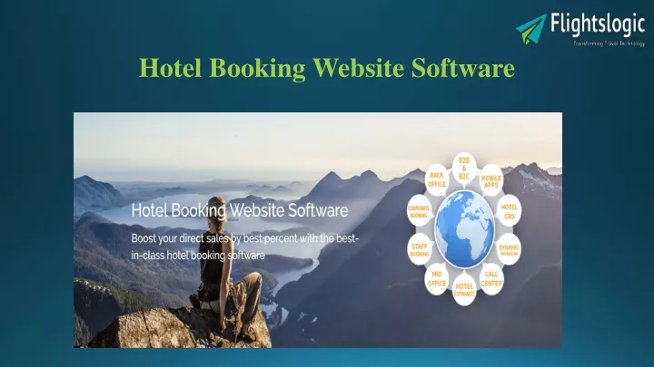 hotel booking website software