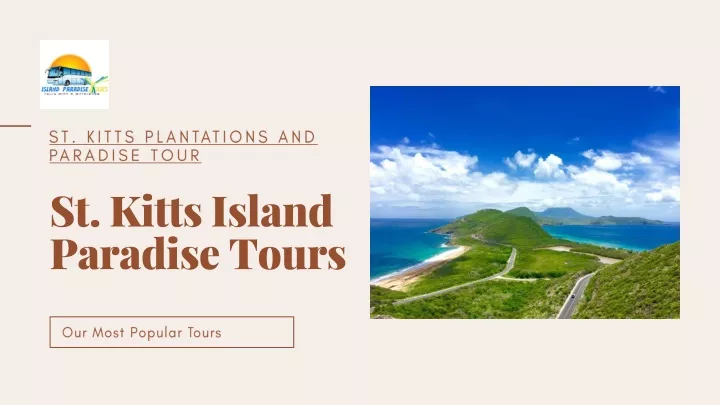 st kitts island paradise tours