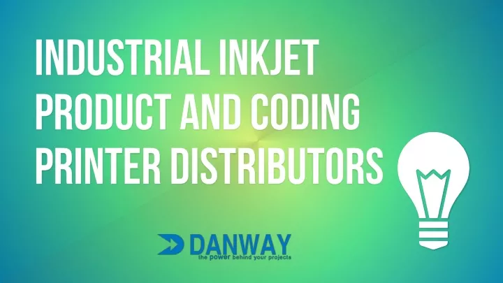 industrial inkjet product and coding printer distributors