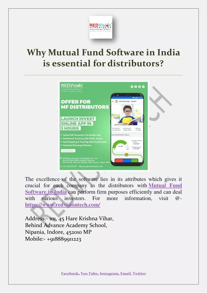 why mutual fund software in india is essential