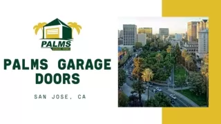 Palms Garage Doors - San Jose, CA - PDF