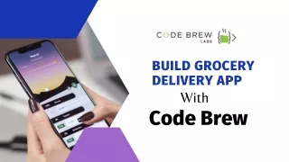 Grocery Delivery App Developer