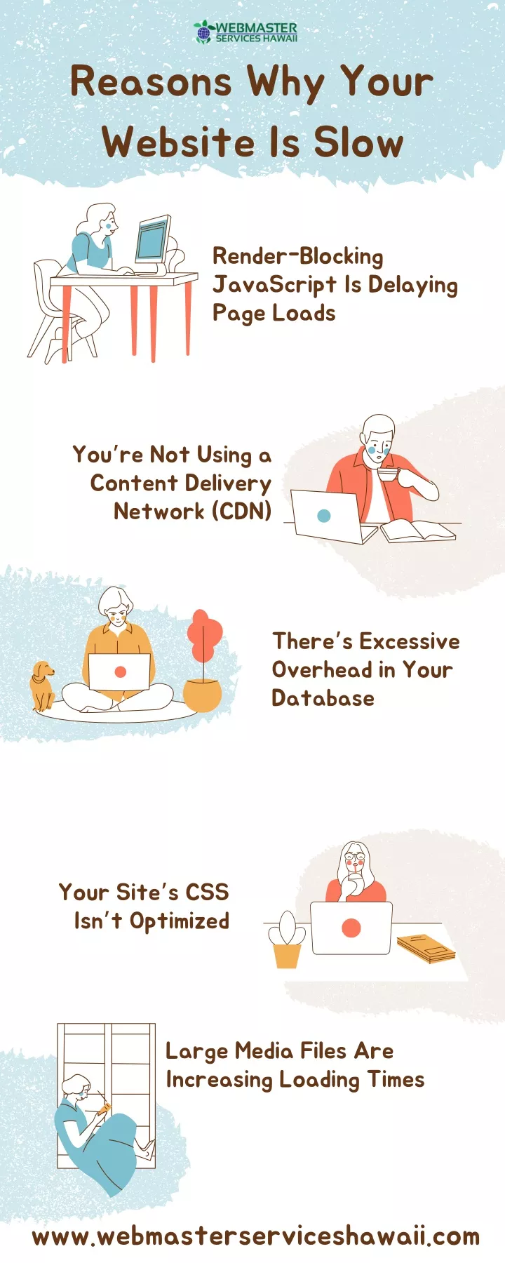 reasons why your website is slow