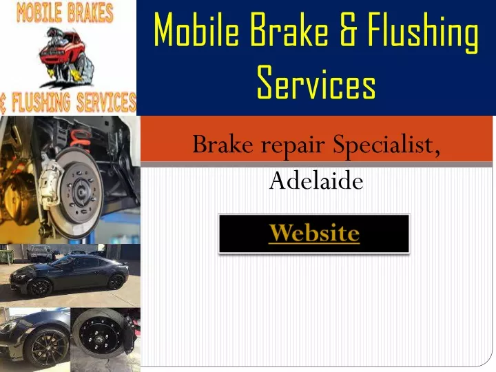 mobile brake flushing services