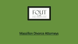 Massillon Divorce Attorneys