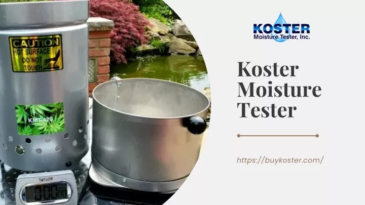 koster moisture tester