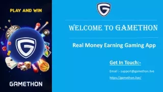 welcome to gamethon