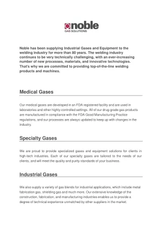 Research Gases & specialty gases in NY