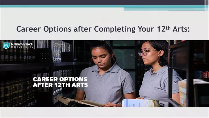career options after completing your 12 th arts