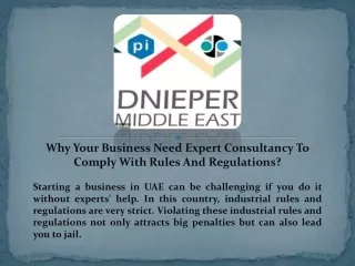 Why Your Business Need Expert Consultancy To Comply With Rules And Regulations