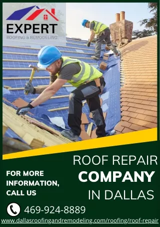 Roof Repair Company in Dallas | Expert Roofing & Remodeling