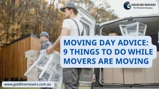 Moving Day Advice 9 Things to Do While Movers Are Moving