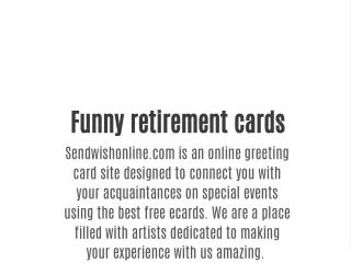 funny retirement cards sendwishonline