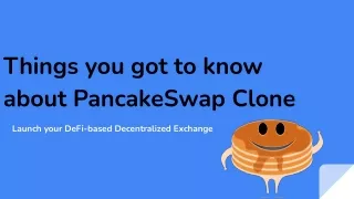 pancake Swap Clone