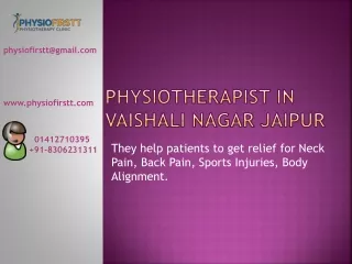 physiotherapist in vaishali nagar jaipur