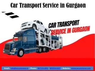 Transport Sevice In Gurgaon