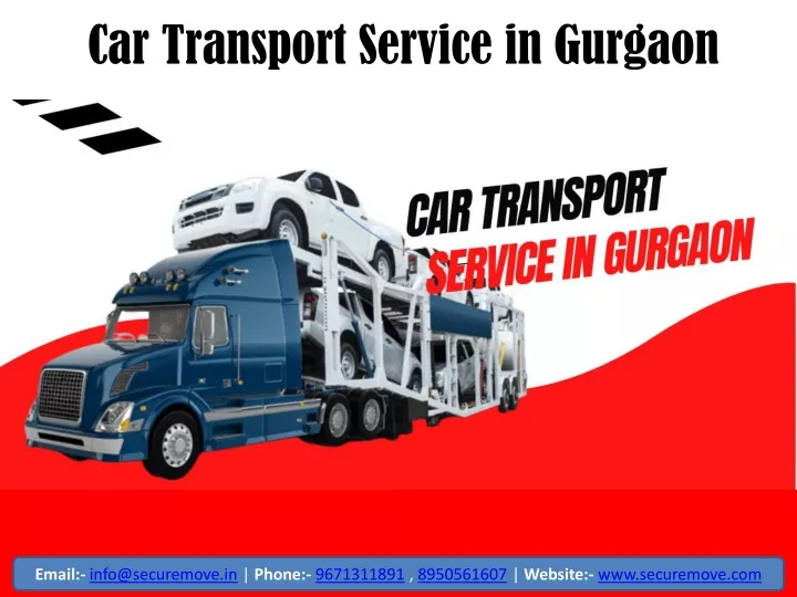 car transport service in gurgaon
