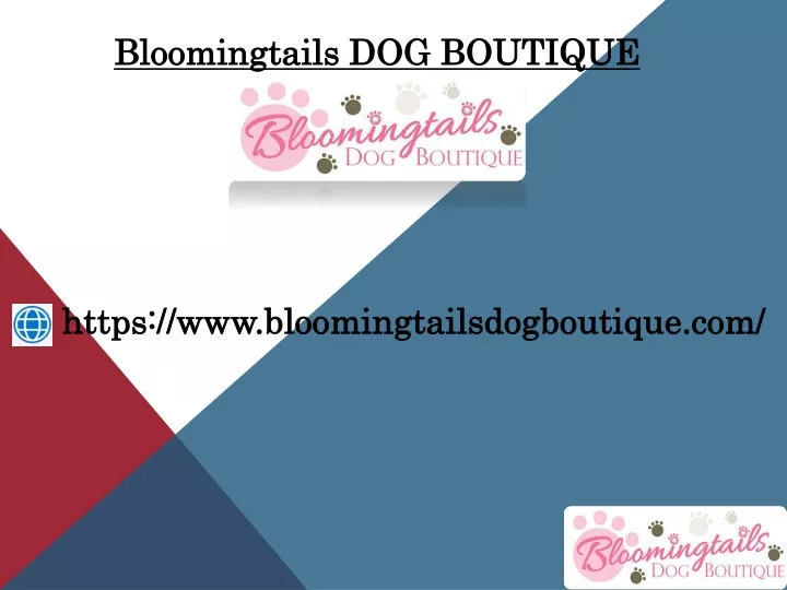 bloomingtails dog boutique