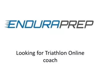 Looking for Triathlon Online coach