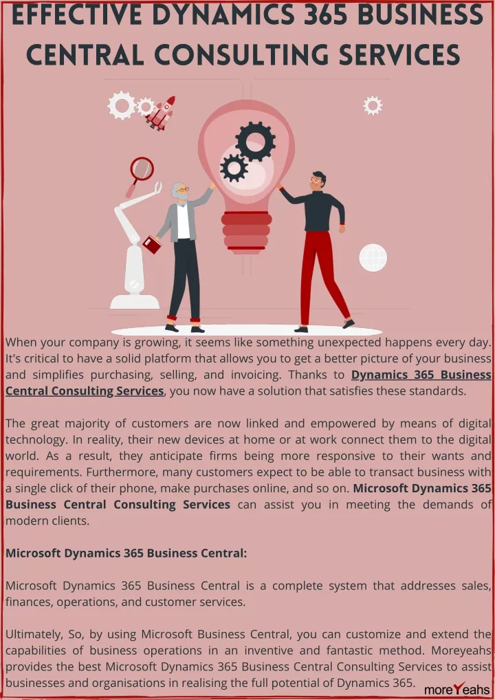 effective dynamics 365 business central