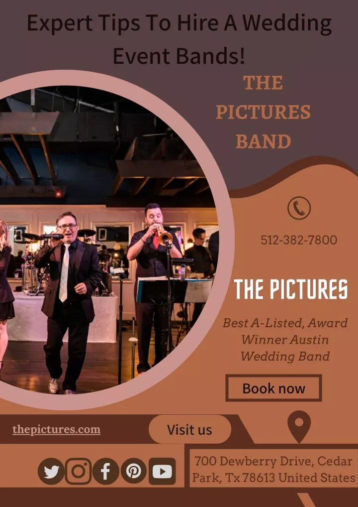 expert tips to hire a wedding event bands