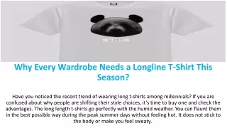 Why Every Wardrobe Needs a Longline T-Shirt This Season
