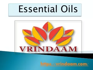 Essential Oils In India