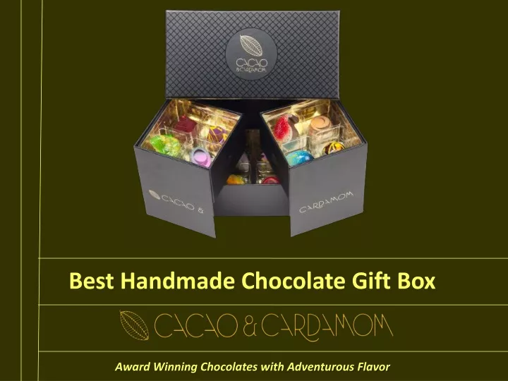 best handmade chocolate gift box