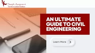 An ultimate guide to Civil Engineering
