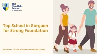Top School in Gurgaon for Strong Foundation