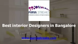 Best interior Designers in Bangalore