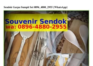 Sendok Garpu Sumpit Set O8ᑫ6–ㄐ88O–ᒿᑫ55{WhatsApp}