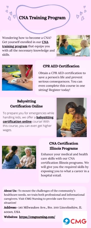 CNA Training Program