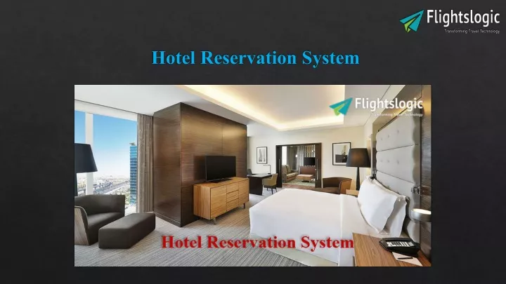 hotel reservation system