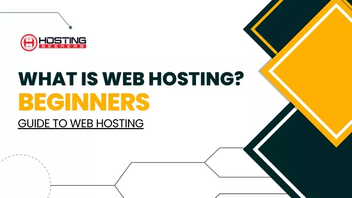 what is web hosting beginners guide to web hosting