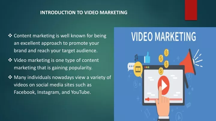 introduction to video marketing