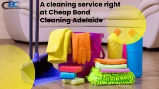 Cheap Bond Cleaning service