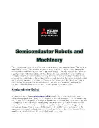 the semiconductor industry is an of the most