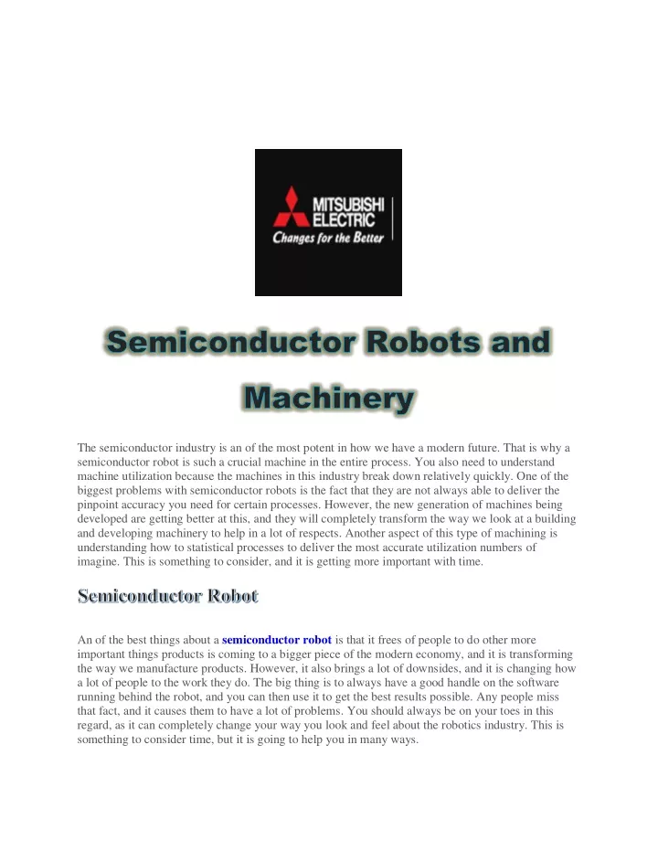 the semiconductor industry is an of the most