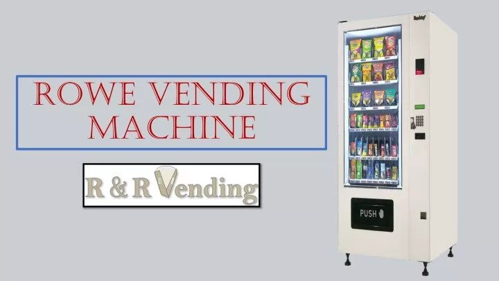 rowe vending machine